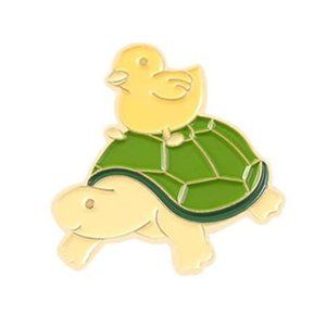 COPY - 3/10$ NWOT cute baby duck riding a turtle